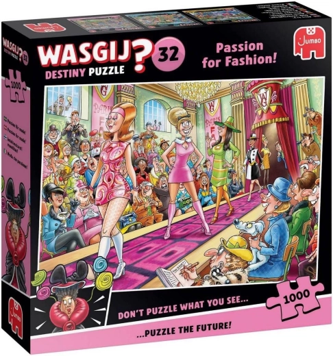 JUMBO-puslespil Wasgij Destiny 32: Passion for mode! 1000 brikker