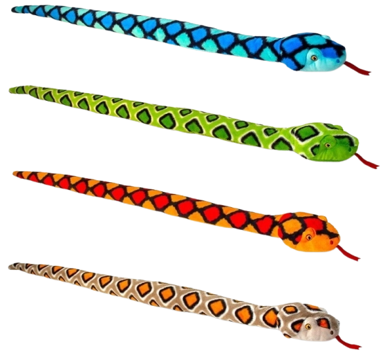 Plysset slange Keeleco 200 cm, 3 varianter - 1 stk.