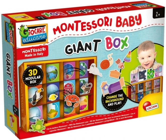 Montessori sanseboks til babyer – stor