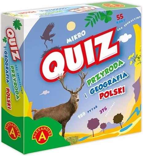 Alexander Mikro quiz natur og geografi Polen (lommeformat)