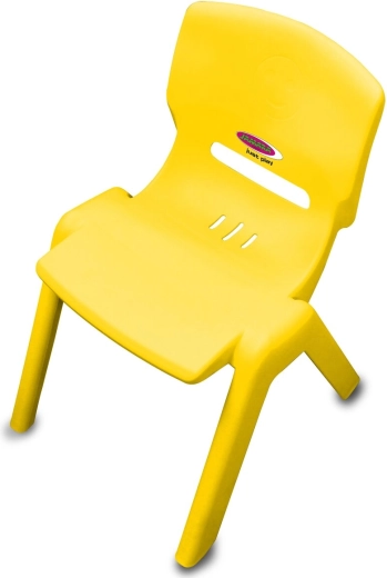 Børnestol Jamara Smiley gul - 1 stk.