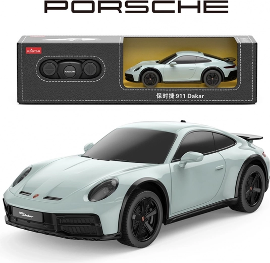 RC bil 1:24 PORSCHE 911 Dakar mint Rastar