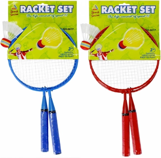 Mega Creative badminton-sæt med 2 ketchere og fjerbold
