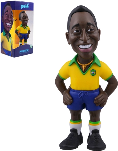 Minix samlerfigur Pelé (FC Santos) - 1 stk.