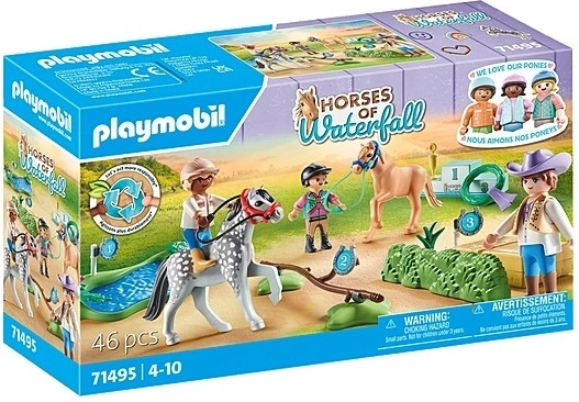 Sæt med figurer PLAYMOBIL Horses – ponyturnering