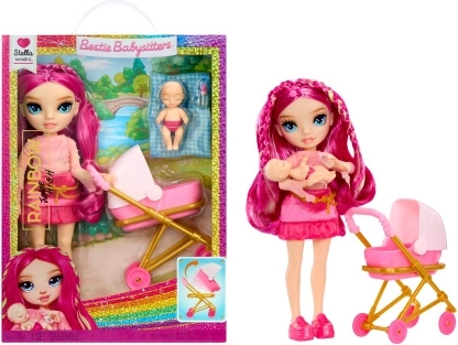 Rainbow High Junior Fashion barnepige-dukke Stella