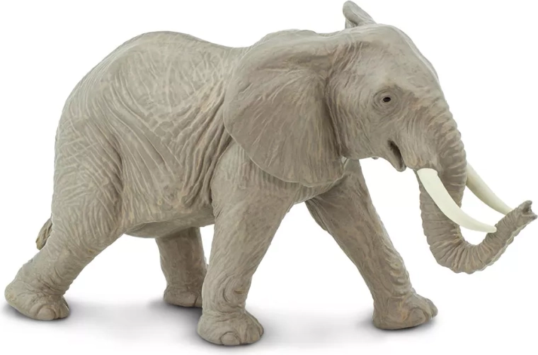 Afrikansk elefant Safari Ltd. figur