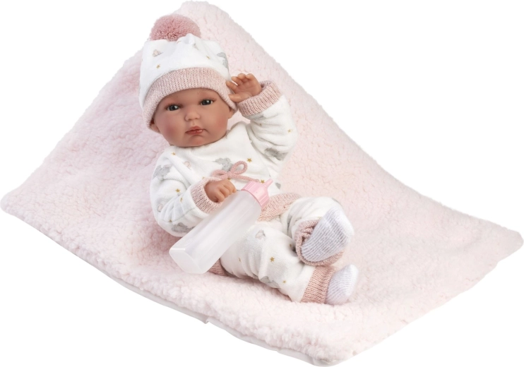 Llorens New born pige – realistisk babydukke 35 cm