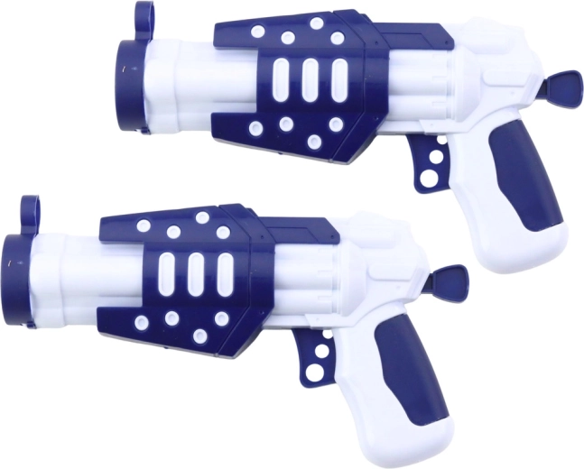 To ergonomiske pistoler til duel for to