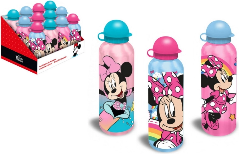 Aluminiumsdrikkeflaske med MICKEY MINNIE-motiv, 500 ml