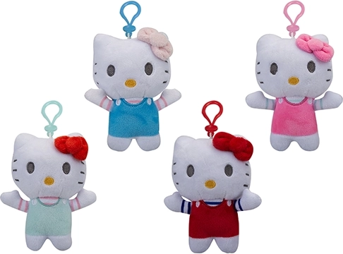 Hello Kitty plys med klips 12 cm - 1 stk.