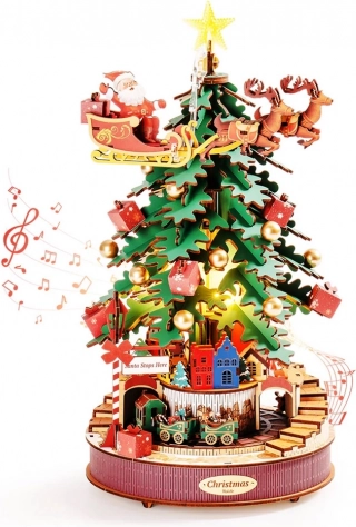 Julemelodier træ musikboks