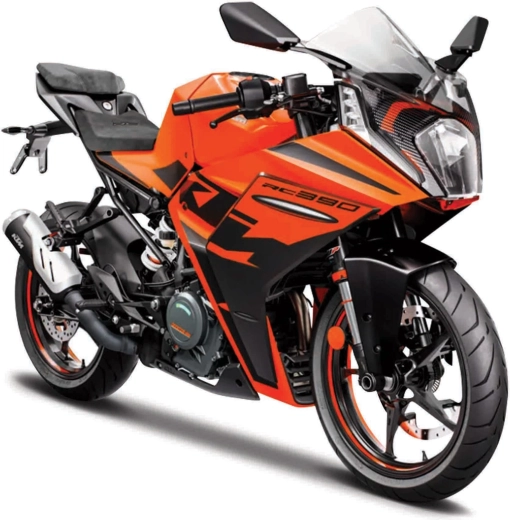 Maisto motorcykel KTM RC 390 orange 1:18