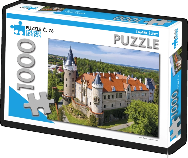 Puzzle Slot Žleby 1000 brikker Turistudgave