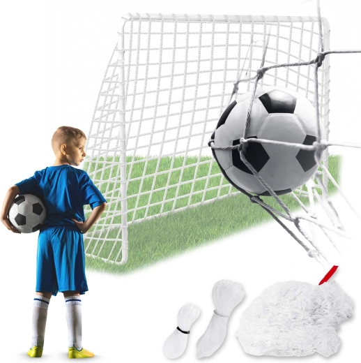 Neo-Sport stærkt net til fodboldmål 300 × 200 × 90 cm