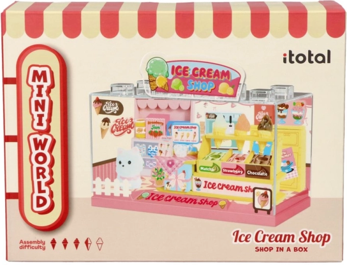 i-Total mikro isbutik Shop in a Box til selv at samle