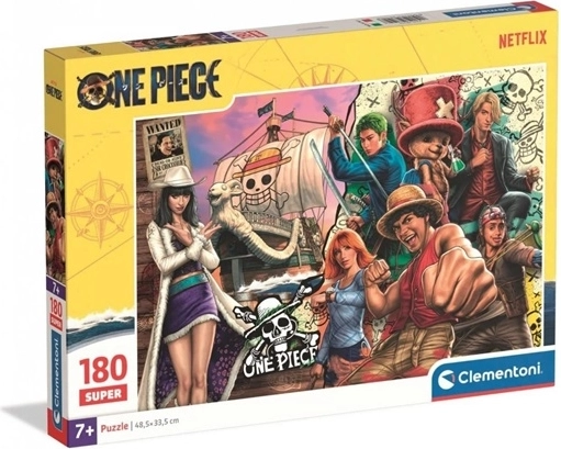 Clementoni puslespil One Piece Netflix 180 brikker