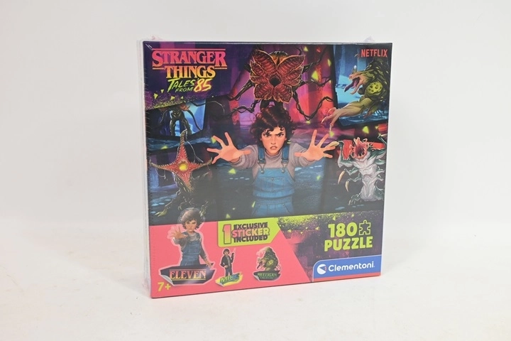 Puzzle Clementoni Stranger Things 180 brikker i Square box-pakke