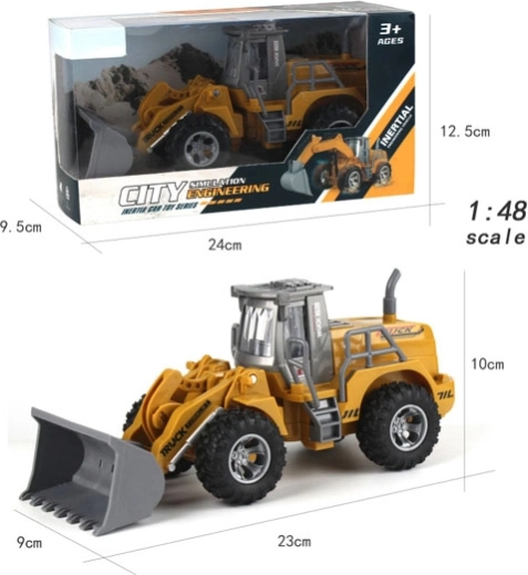 Lastelæsser med svinghjul 1:48