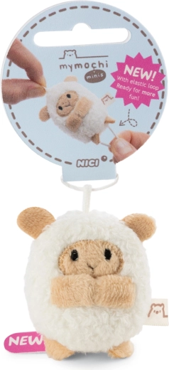 Plysbamse-nøglering får Wools myMochi 5 cm fra NICI