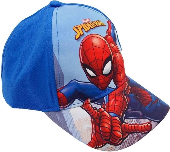 Spiderman kasket i blå