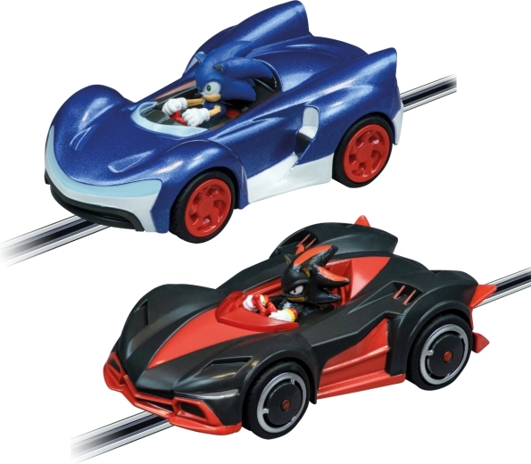 Racerduel mellem Sonic og Shadow