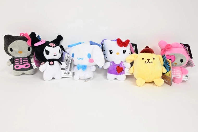 Hello Kitty nøglering 14 cm (6 varianter)
