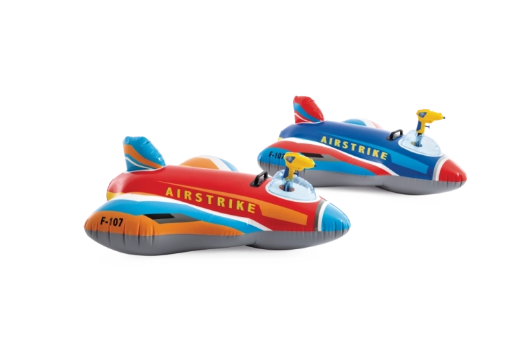 Integreret vandpistol til actionfyldt leg