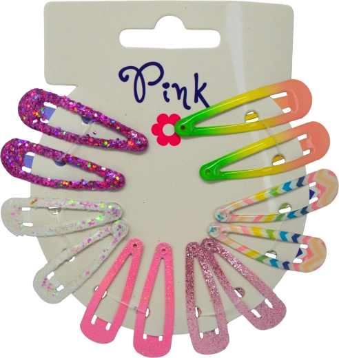 Farvede papirclips 12 stk. Sparkys