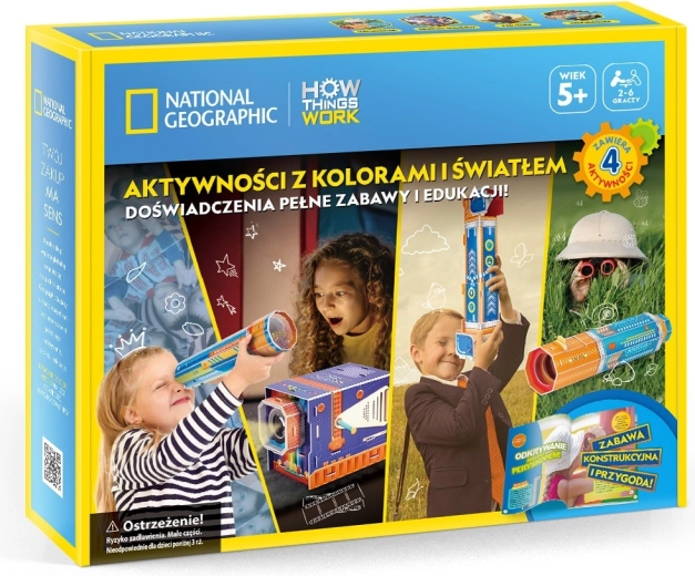 3D-puzzlesæt med farver og lys