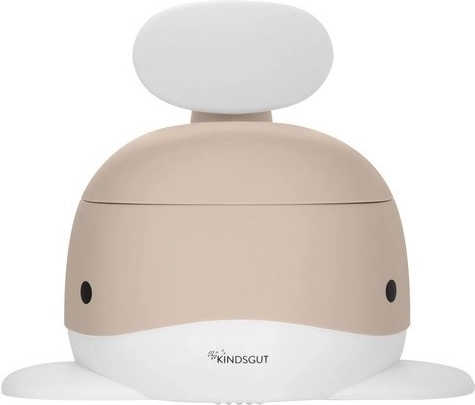Kindsgut børnepotte i hvalform, sandfarvet - 1 stk.