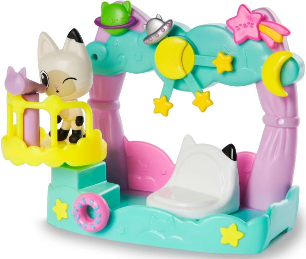 Magisk altanscene med stjerner