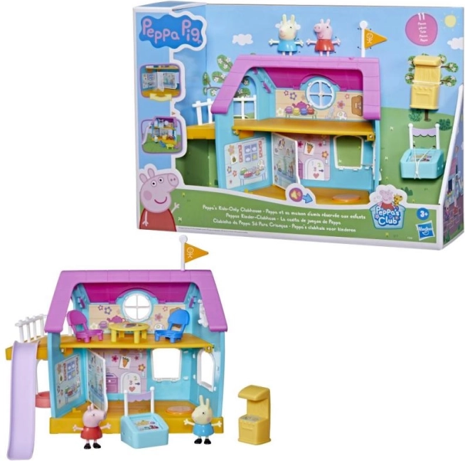 PEPPA PIG klubhus legesæt – butik og bageri med lyde