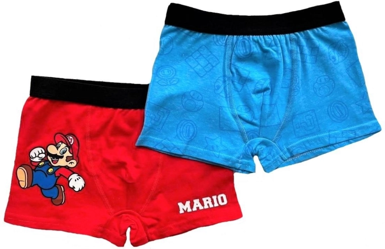 Duopack boxershorts Super Mario – Størrelse: 152