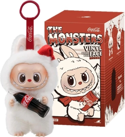 Labubu The Monsters x Coca‑Cola plysbamse-figur Blind Box