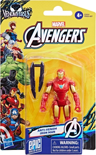 Hasbro Avengers Iron Man Anti‑Venom actionfigur 10 cm