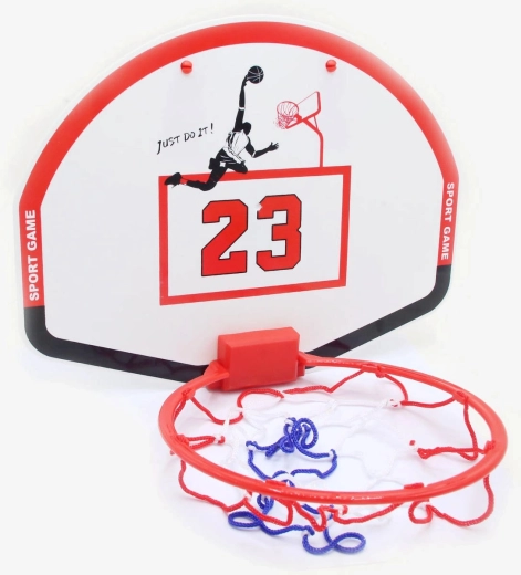 Basketballkurv i trikolore