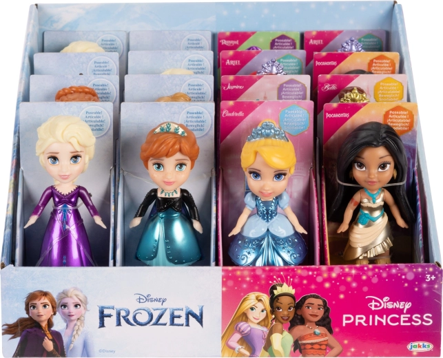 Mini dukke DISNEY PRINCESS 7 cm