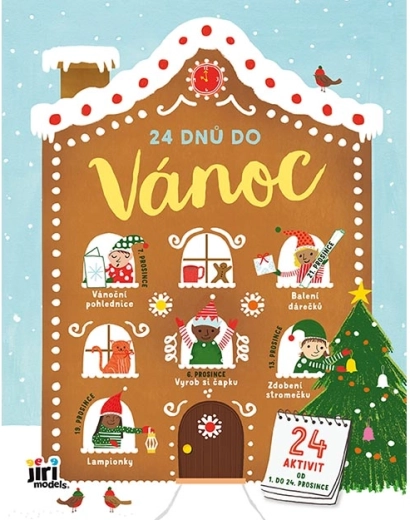 Adventshæfte med juleaktiviteter til 24 dage