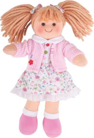 Bigjigs Toys stofdukke Poppy 28 cm
