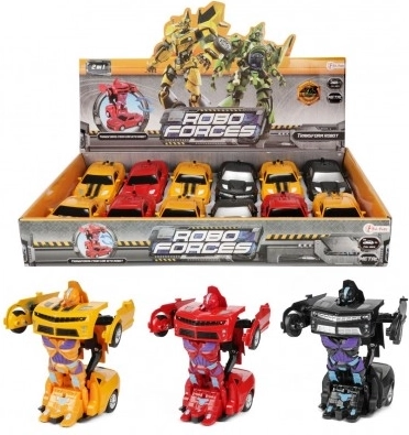 Teddies Transformer bil til robot