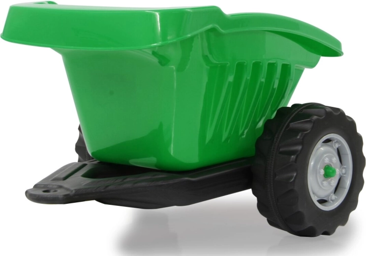 Trailer til børnetraktor Strong Bull, grøn