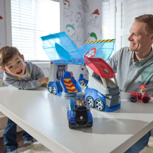 Åbningsbar patruljevogn og mobil base