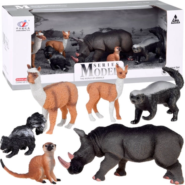 Sæt med safari-dyrefigurer – Safari