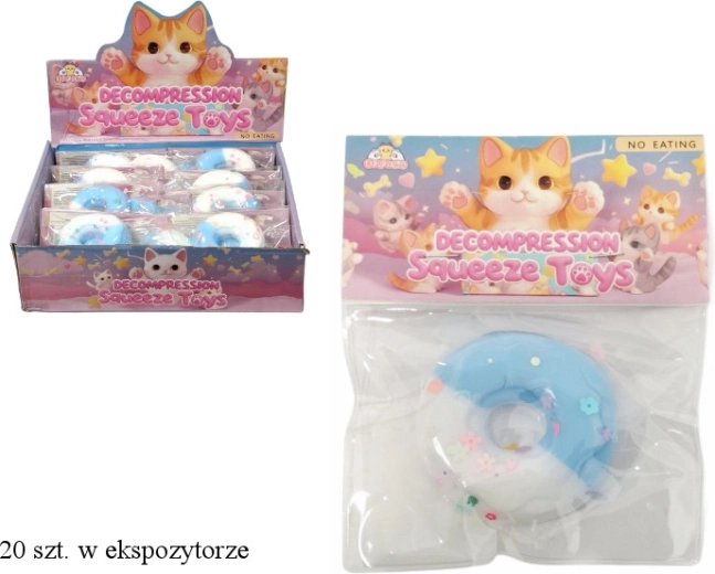 Antistress klemmende donut