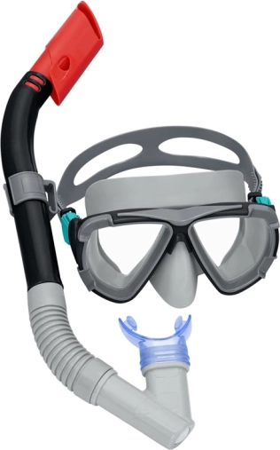 Snorkelmaske med snorkel Bestway til snorkling 14+ – Sort