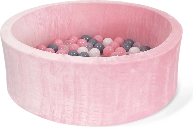 Tørt boldbassin i pink