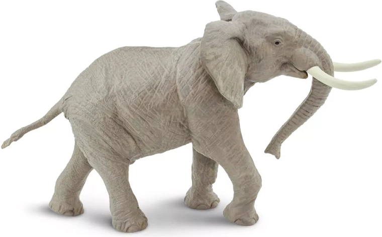 Safari Ltd. figur af han afrikansk elefant - 1 stk.