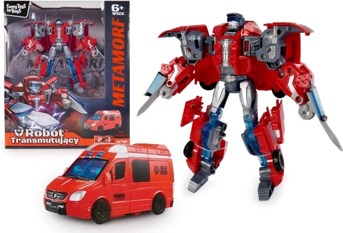 Transformerende ambulance og robot Pogotowie