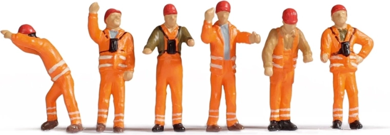 NOCH sæt figurer rangerpersonale H0 (6 stk.)